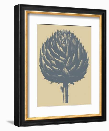 Artichoke 1-Botanical Series-Framed Art Print