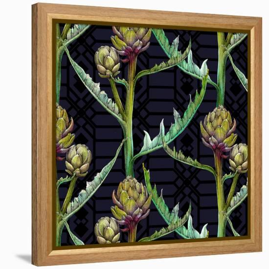 Artichoke, 2018-Andrew Watson-Framed Premier Image Canvas