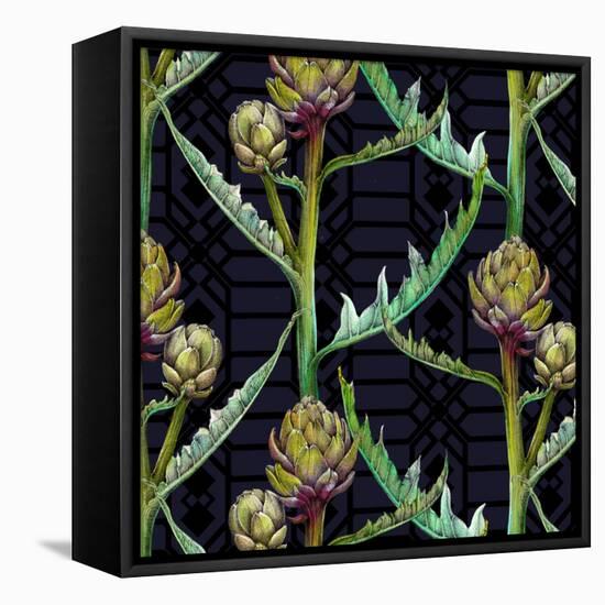 Artichoke, 2018-Andrew Watson-Framed Premier Image Canvas