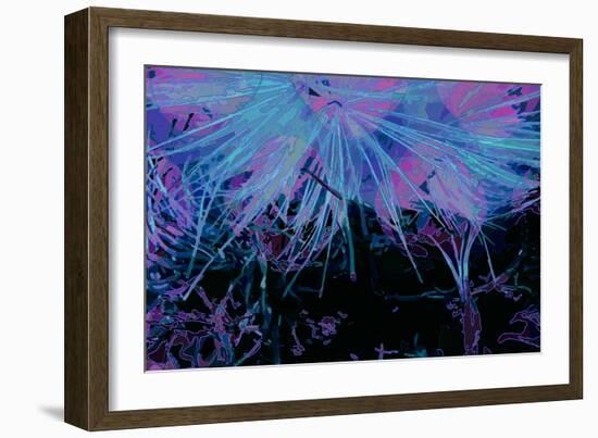 Artichoke_abst_horz1 (digital)-Scott J. Davis-Framed Giclee Print