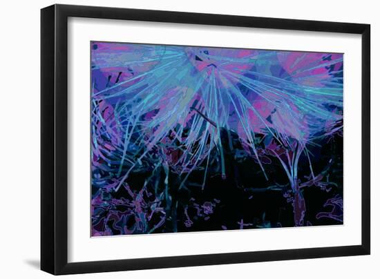 Artichoke_abst_horz1 (digital)-Scott J. Davis-Framed Giclee Print