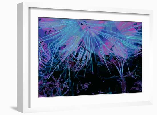 Artichoke_abst_horz1 (digital)-Scott J. Davis-Framed Giclee Print