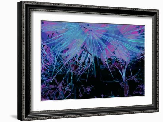 Artichoke_abst_horz1 (digital)-Scott J. Davis-Framed Giclee Print