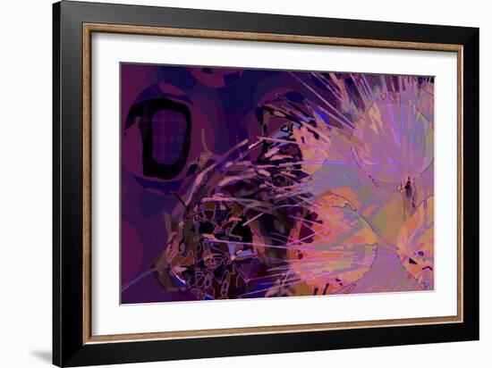 Artichoke_abst_horz10 (digital)-Scott J. Davis-Framed Giclee Print