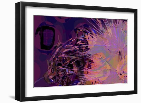 Artichoke_abst_horz10 (digital)-Scott J. Davis-Framed Giclee Print