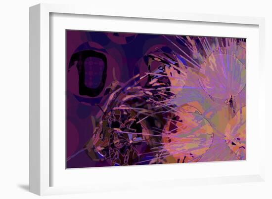 Artichoke_abst_horz10 (digital)-Scott J. Davis-Framed Giclee Print