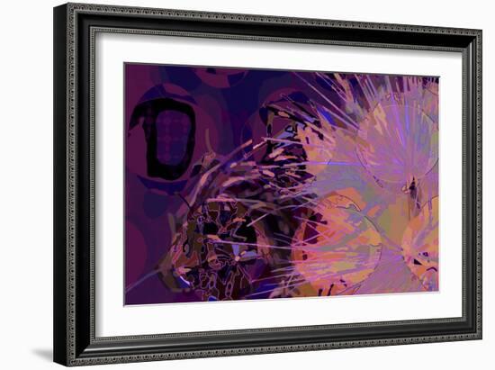 Artichoke_abst_horz10 (digital)-Scott J. Davis-Framed Giclee Print