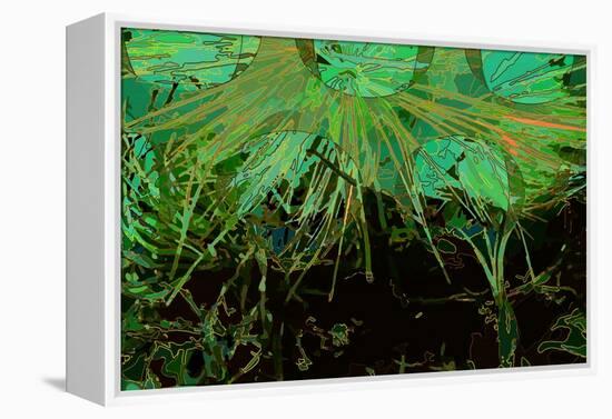 Artichoke_abst_horz2 (digital)-Scott J. Davis-Framed Premier Image Canvas