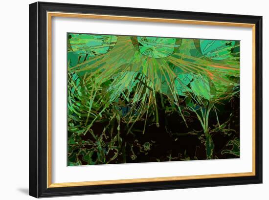 Artichoke_abst_horz2 (digital)-Scott J. Davis-Framed Giclee Print