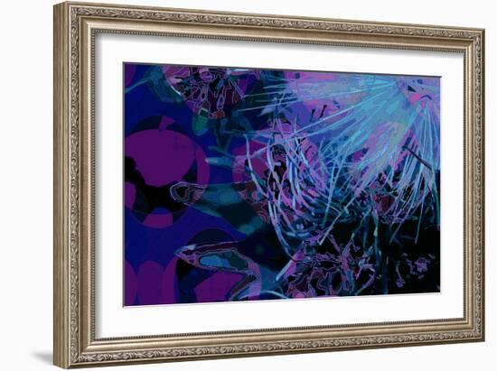 Artichoke_abst_horz3 (digital)-Scott J. Davis-Framed Giclee Print