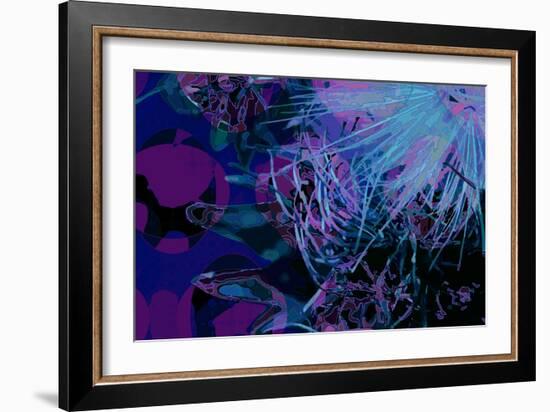 Artichoke_abst_horz3 (digital)-Scott J. Davis-Framed Giclee Print