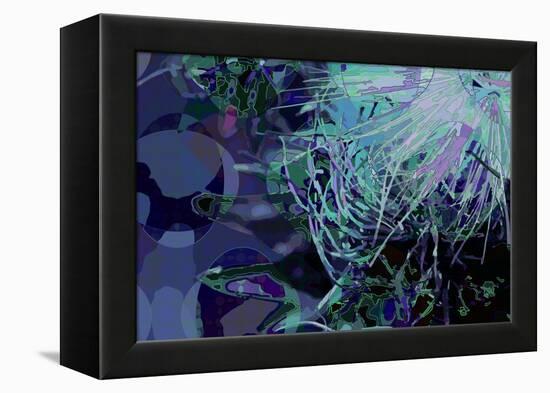 Artichoke_abst_horz4 (digital)-Scott J. Davis-Framed Premier Image Canvas