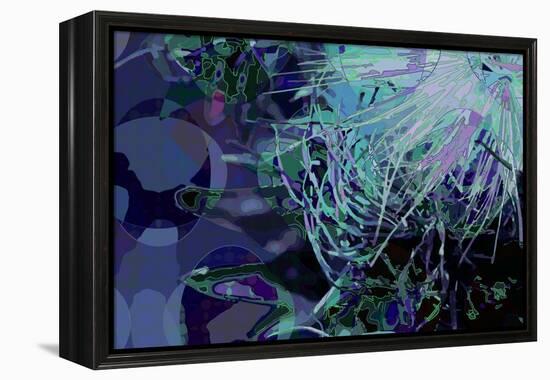 Artichoke_abst_horz4 (digital)-Scott J. Davis-Framed Premier Image Canvas