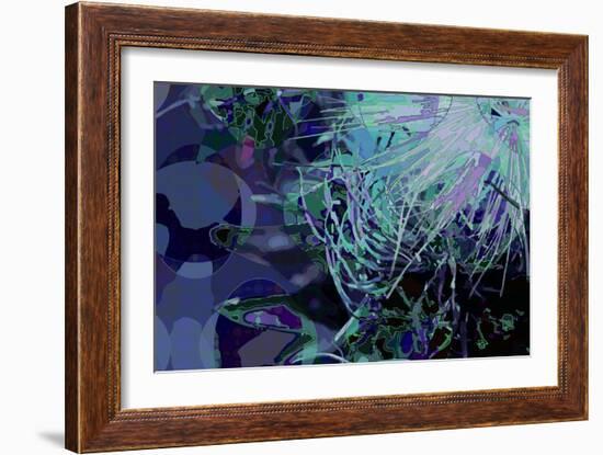 Artichoke_abst_horz4 (digital)-Scott J. Davis-Framed Giclee Print