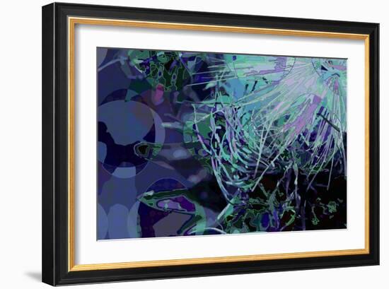 Artichoke_abst_horz4 (digital)-Scott J. Davis-Framed Giclee Print