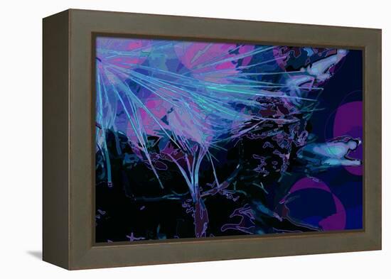 Artichoke_abst_horz5 (digital)-Scott J. Davis-Framed Premier Image Canvas