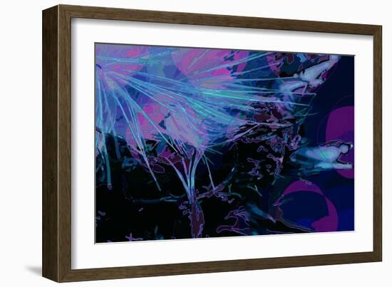 Artichoke_abst_horz5 (digital)-Scott J. Davis-Framed Giclee Print