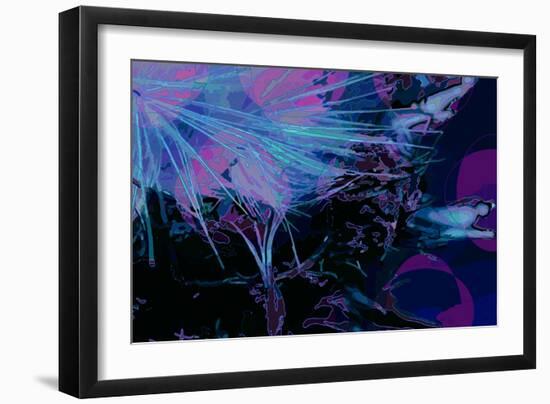 Artichoke_abst_horz5 (digital)-Scott J. Davis-Framed Giclee Print