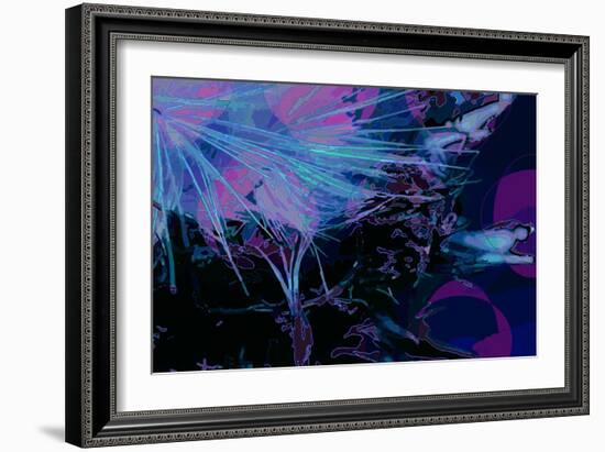 Artichoke_abst_horz5 (digital)-Scott J. Davis-Framed Giclee Print