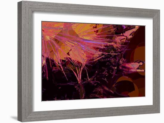 Artichoke_abst_horz6 (digital)-Scott J. Davis-Framed Giclee Print