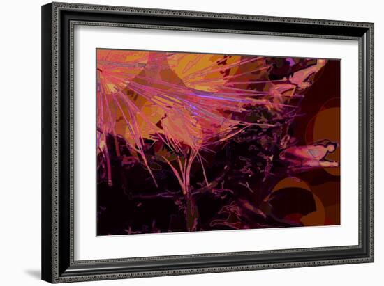 Artichoke_abst_horz6 (digital)-Scott J. Davis-Framed Giclee Print