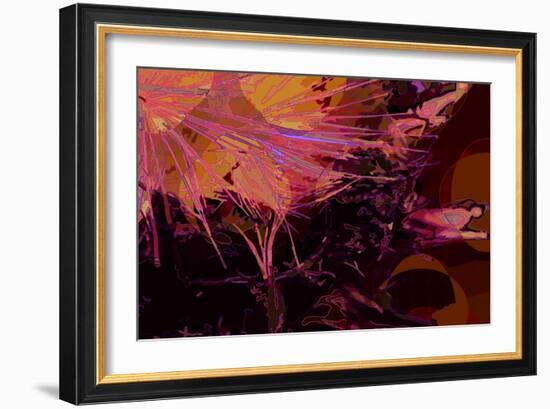 Artichoke_abst_horz6 (digital)-Scott J. Davis-Framed Giclee Print