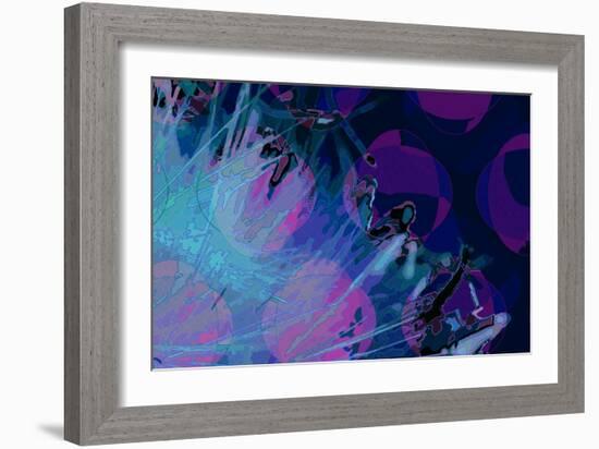 Artichoke_abst_horz7 (digital)-Scott J. Davis-Framed Giclee Print