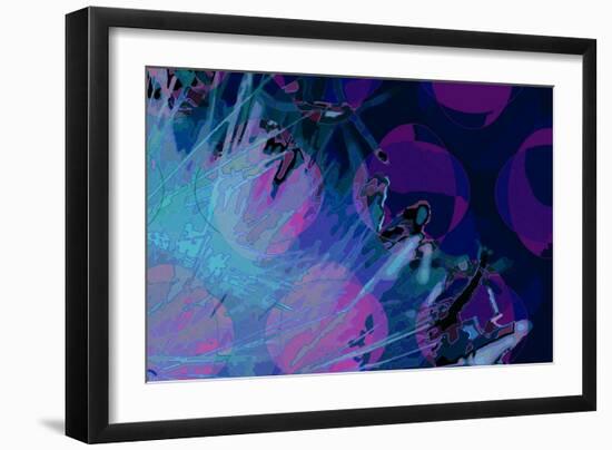 Artichoke_abst_horz7 (digital)-Scott J. Davis-Framed Giclee Print