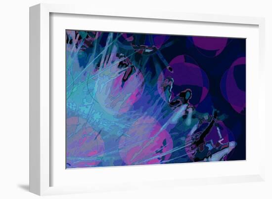 Artichoke_abst_horz7 (digital)-Scott J. Davis-Framed Giclee Print