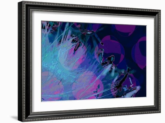 Artichoke_abst_horz7 (digital)-Scott J. Davis-Framed Giclee Print