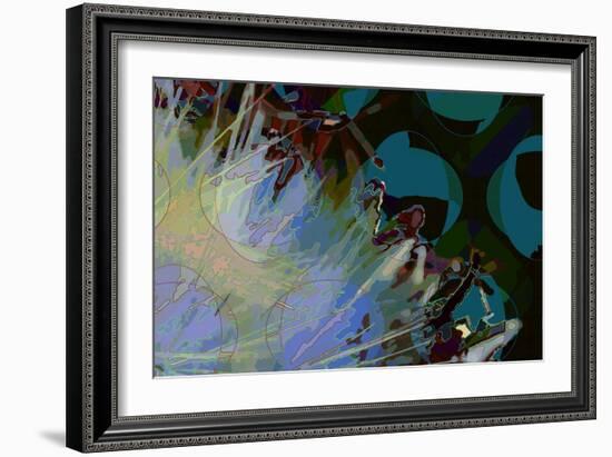 Artichoke_abst_horz8 (digital)-Scott J. Davis-Framed Giclee Print