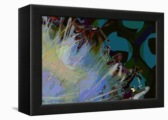 Artichoke_abst_horz8 (digital)-Scott J. Davis-Framed Premier Image Canvas