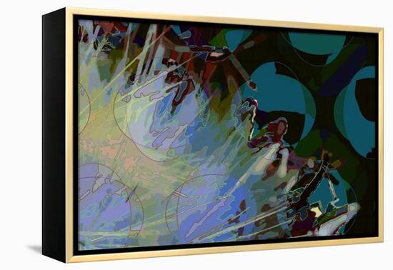 Artichoke_abst_horz8 (digital)-Scott J. Davis-Framed Premier Image Canvas