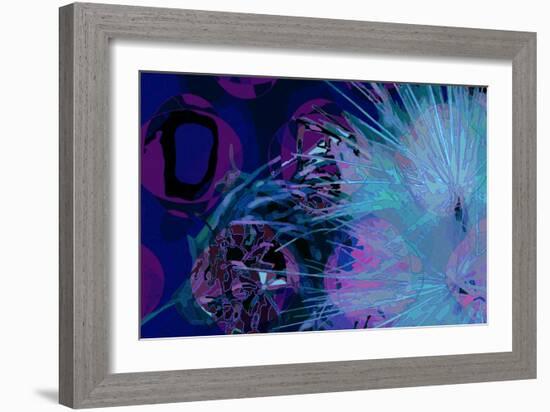 Artichoke_abst_horz9 (digital)-Scott J. Davis-Framed Giclee Print