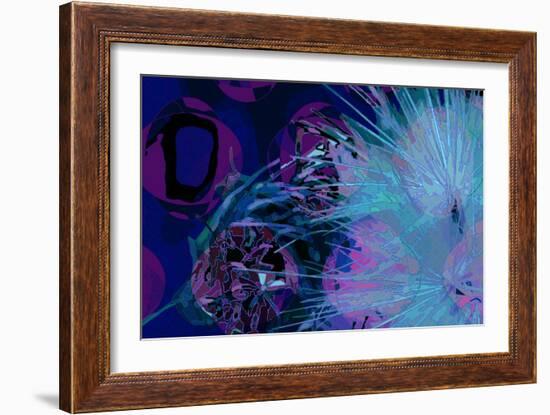 Artichoke_abst_horz9 (digital)-Scott J. Davis-Framed Giclee Print