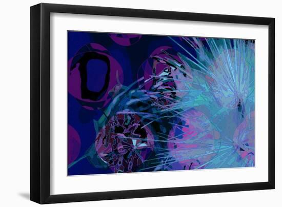 Artichoke_abst_horz9 (digital)-Scott J. Davis-Framed Giclee Print