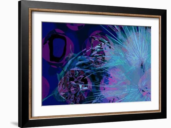 Artichoke_abst_horz9 (digital)-Scott J. Davis-Framed Giclee Print