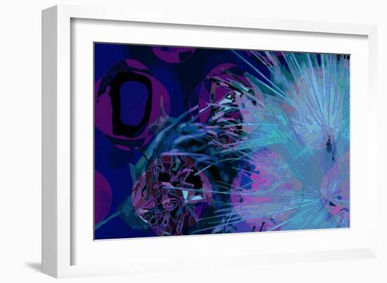 Artichoke_abst_horz9 (digital)-Scott J. Davis-Framed Giclee Print