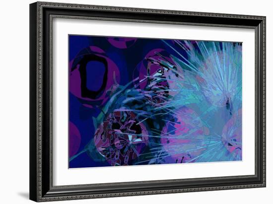 Artichoke_abst_horz9 (digital)-Scott J. Davis-Framed Giclee Print