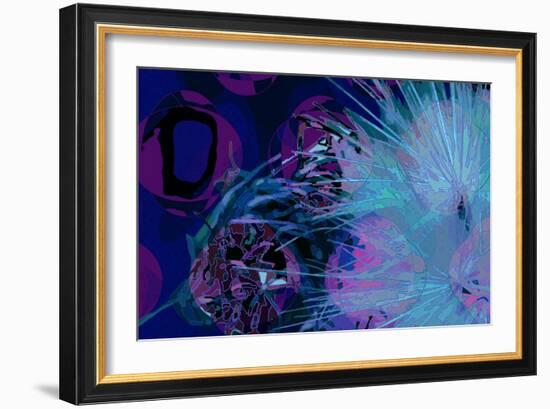 Artichoke_abst_horz9 (digital)-Scott J. Davis-Framed Giclee Print