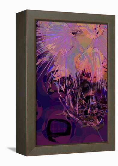 Artichoke_abst_vert10 (digital)-Scott J. Davis-Framed Premier Image Canvas