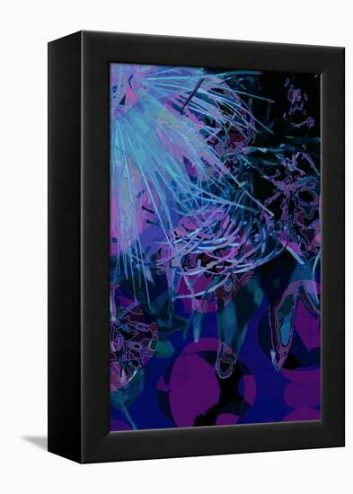 Artichoke_abst_vert3 (digital)-Scott J. Davis-Framed Premier Image Canvas