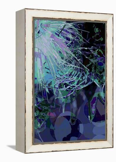 Artichoke_abst_vert4 (digital)-Scott J. Davis-Framed Premier Image Canvas