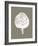 Artichoke (Burlap & Ivory)-Botanical Series-Framed Art Print