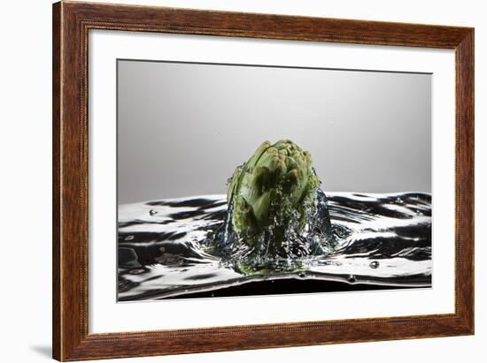 Artichoke FreshSplash-Steve Gadomski-Framed Photographic Print