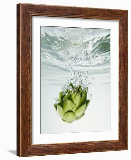 Artichoke in Water-Biwa-Framed Photographic Print