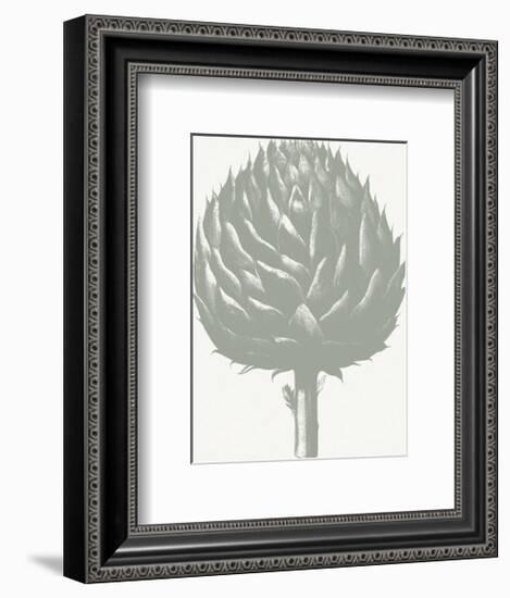 Artichoke (Ivory & Sage)-Botanical Series-Framed Art Print