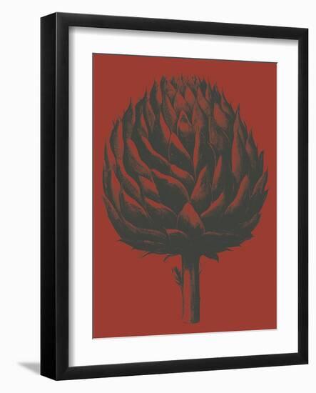 Artichoke, no. 9-null-Framed Art Print