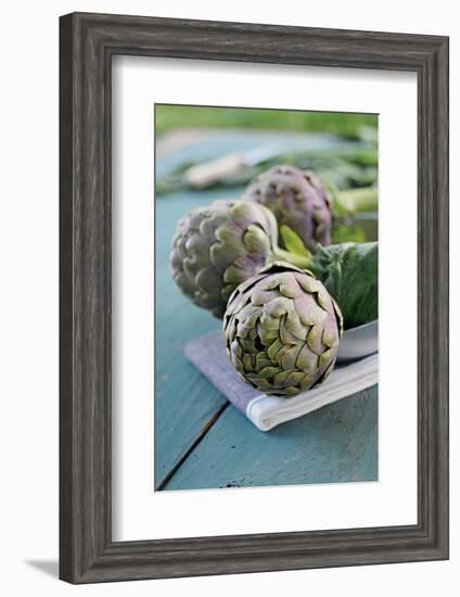 Artichoke of Paestum Igp-null-Framed Photographic Print