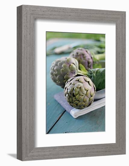 Artichoke of Paestum Igp-null-Framed Photographic Print